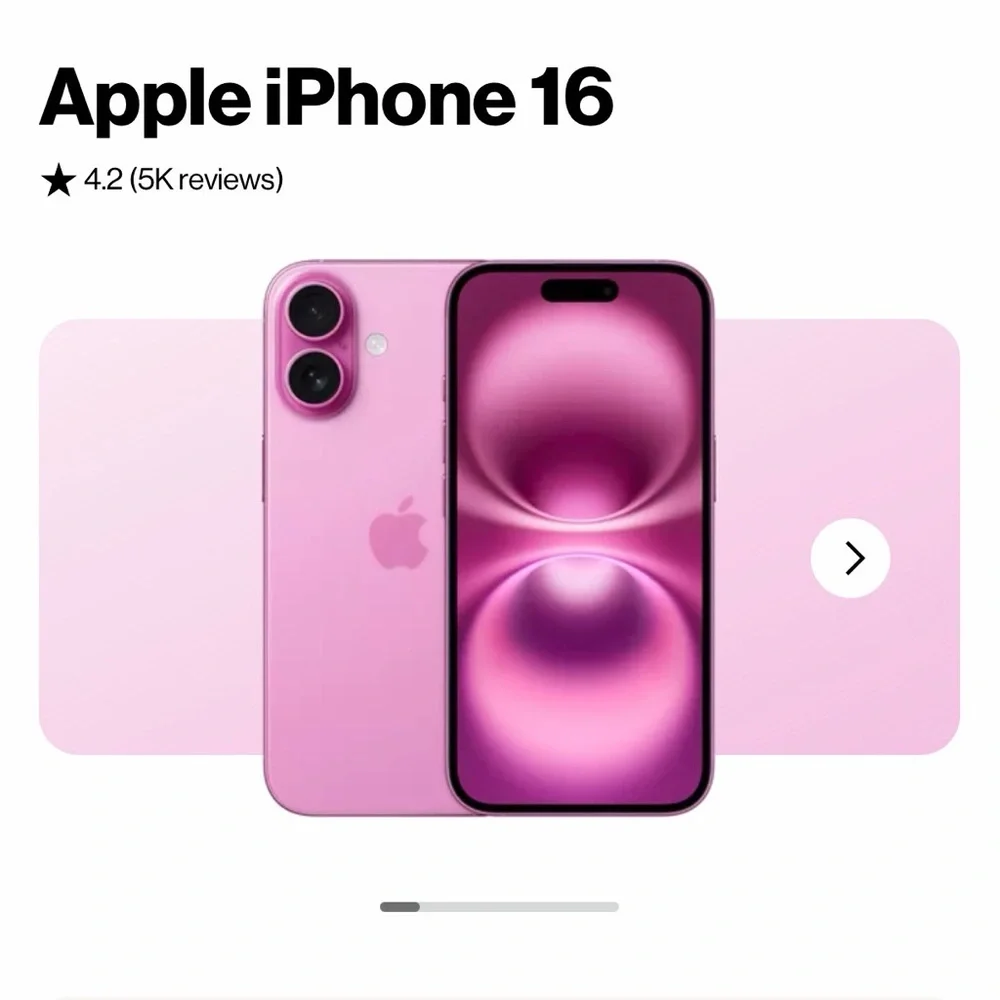 Apple iPhone 16 - Vibrant Pink